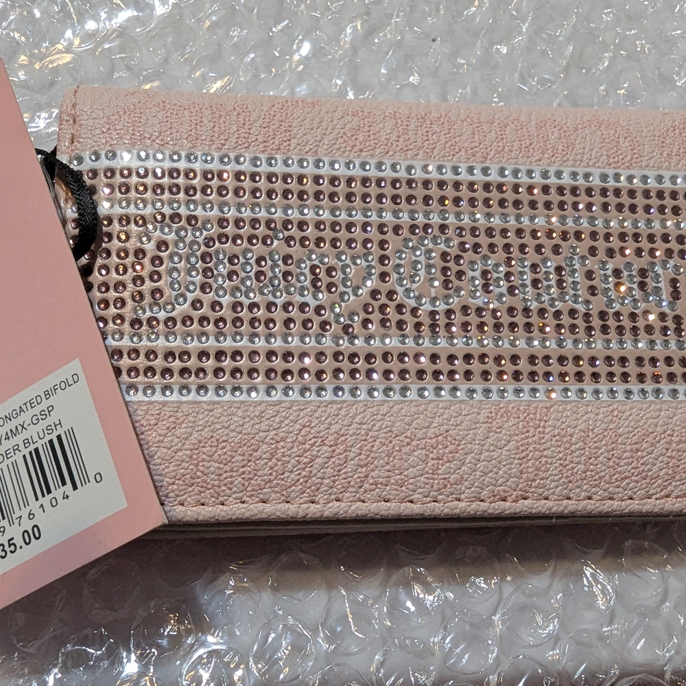 Juicy Couture Pink Rhinestone Wallet